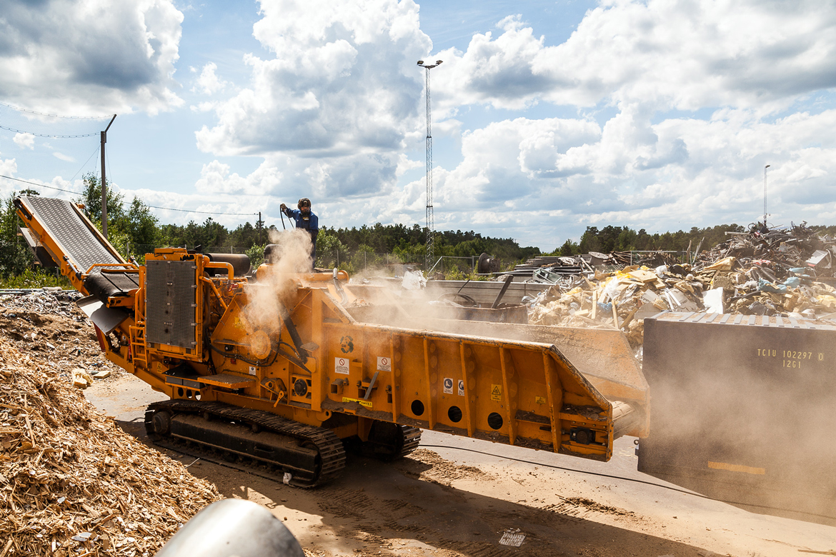 Verksamhetsbilder fotograferade ute hos kund