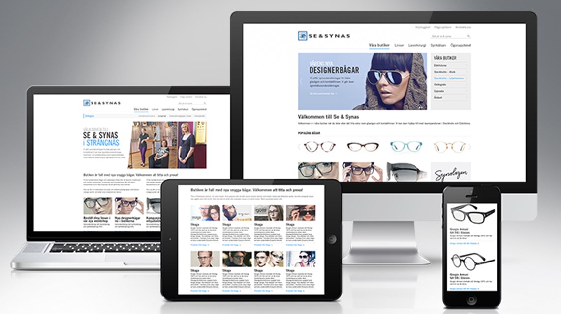 Webbdesign butikskedja Webbdesign butikskedja