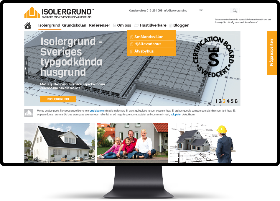Isolergrund Webbplats Isolergrund Webbplats