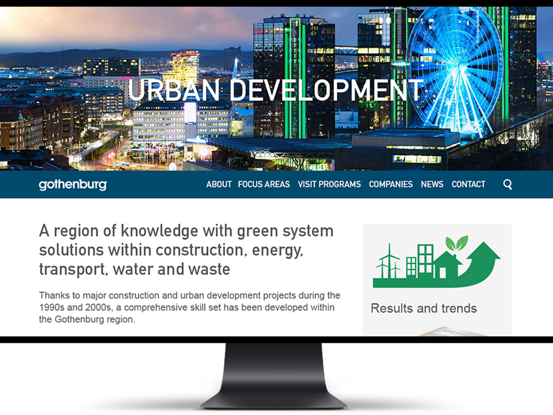 Green Gothenburg Webbplats