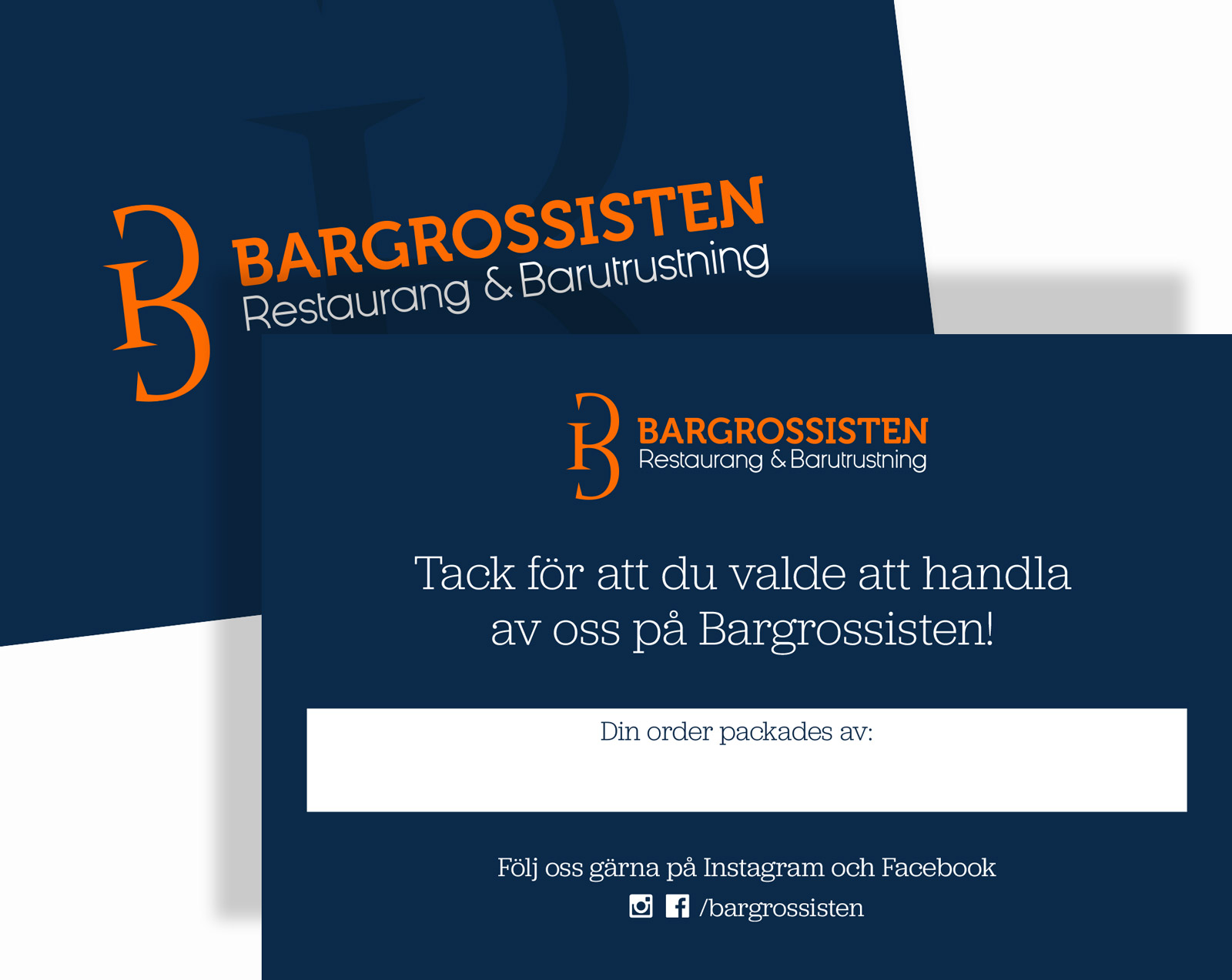 Bargrossisten Packkort