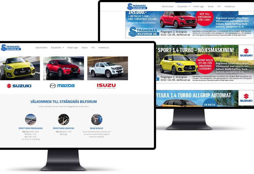 Strängnäs Bilforum Webbplats Umbraco CMS Strängnäs Bilforum Webbplats Umbraco CMS